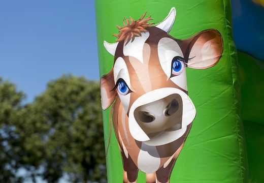 Midi luchtkussen bestellen in boerderij thema voor kinderen. Bestel nu luchtkussens online bij JB Inflatables Nederland