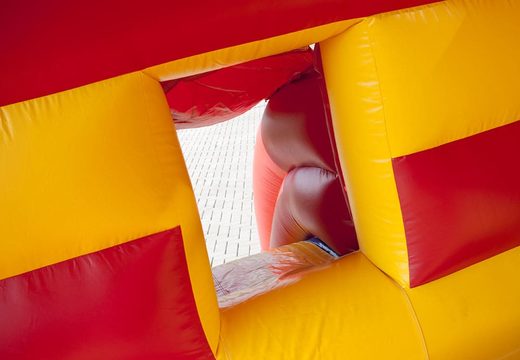 Midi overdekt multifun springkussen met glijbaan kopen in thema circus voor kinderen. Koop springkussens online bij JB Inflatables Nederland
