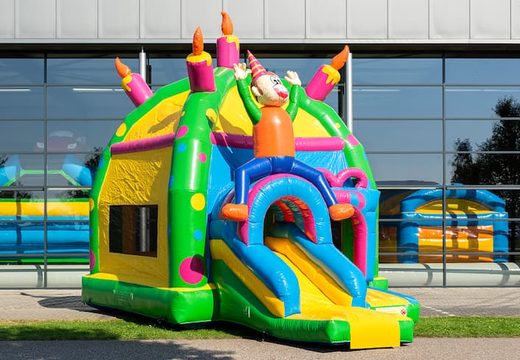 Maxifun super feest springkussen voor kids kopen bij JB Inflatables nederland. Bestel springkussens online bij JB Inflatables Nederland