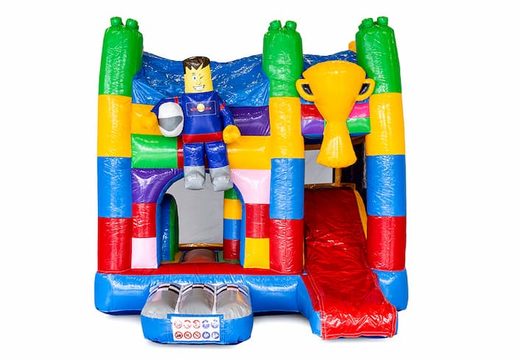 Multiplay superblocks springkasteel bestellen voor kinderen. Koop opblaasbare springkastelen online bij JB Inflatables Nederland
