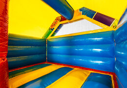 Springvlak springkussen van slide combo comic thema
