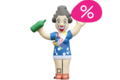 Opblaasbare poppen en andere feestobjecten in de aanbieding kopen