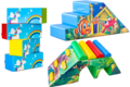 Soft play artikelen in allerlei vormen en maten voor kinderen te koop