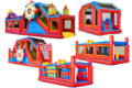 Lose opblaasbare modulaire stormbaan onderdelen bestellen online bij JB Inflatable.