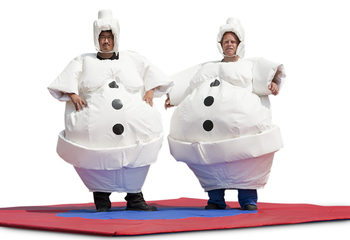 Leuke opblaasbare sumo sneeuwpop pakken voor zowel jong als oud bestellen. Koop opblaasbare sumo pakken online bij JB Inflatables Nederland