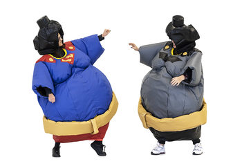 Bestel opblaasbare sumo pakken in thema Superman & Batman voor zowel jong als oud. Koop opblaasbare sumo pakken online bij JB Inflatables Nederland