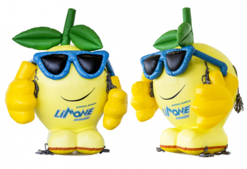 Limone Piemonte Citroen productvergroting te koop. Haal uw opblaasbare blow-ups online bij JB Inflatables Nederland