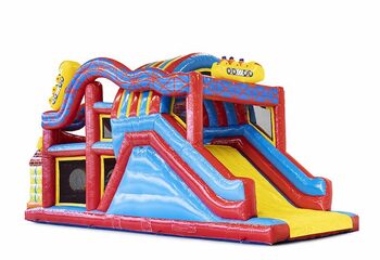 Bestel 9 meter lange opblaasbare rollercoaster stormbaan voor kids. Koop opblaasbare stormbanen nu online bij JB Inflatables Nederland