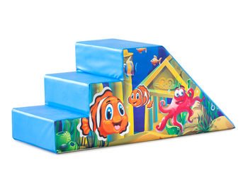 Softplay slide in het thema Seaworld te koop bij JB Inflatables Nederland. Bestel nu online de Softplay slide Seaworld bij JB Inflatables Nederland