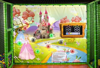 Interactieve muur in prinses thema om te plaatsen in playground te koop