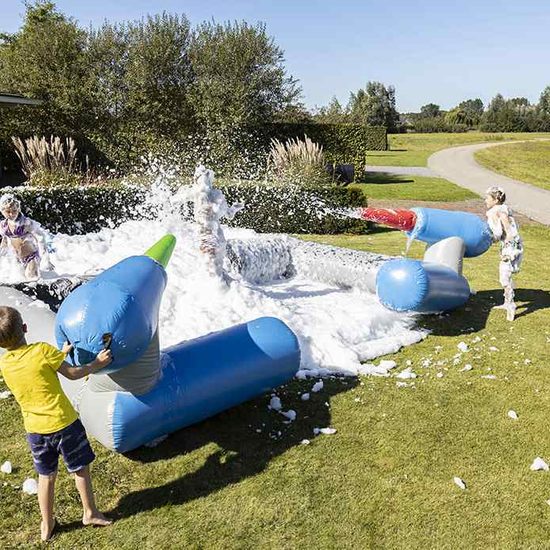 Bubbles Shooter inflatable te koop voor kinderen met echt schuim