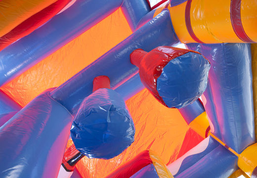 Medium opblaasbare multiplay springkussen in clownvis thema te kopen voor kinderen. Bestel opblaasbare springkussens online at JB Inflatables Nederland