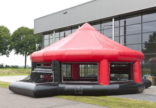 Koop opblaasbare Pannakooi met dak voor kinderen. Bestel opblaasbare tafelvoetbal nu online bij JB Inflatables Nederland