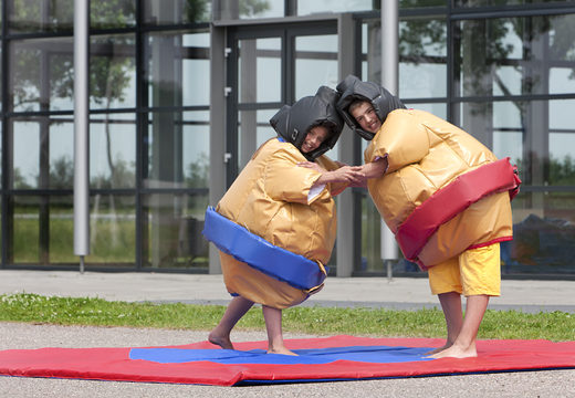 Bestel opblaasbare sumopakken voor kinderen. Koop opblaasbare sumo pakken online bij JB Inflatables Nederland