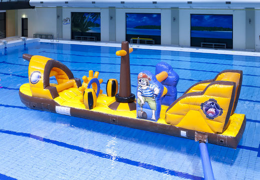 Haal opblaasbare schip in thema piraten voor zowel jong als oud. Bestel opblaasbare zwembadspelen nu online bij JB Inflatables Nederland 