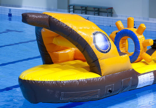 Inflatable schip in thema piraten voor zowel jong als oud bestellen. Koop opblaasbare zwembadspelen nu online bij JB Inflatables Nederland 