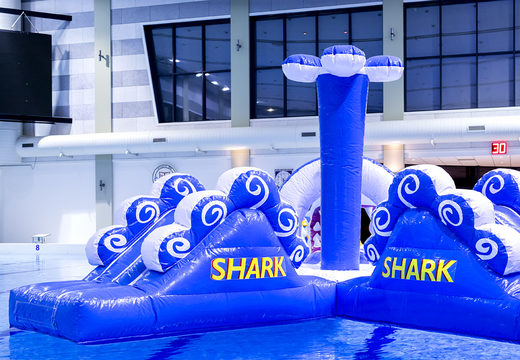 Koop een dubbele opblaasbare haairun stormbaan voor kids. Bestel opblaasbare waterattracties nu online bij JB Inflatables Nederland