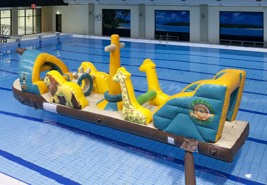 Inflatable schip in thema jungle voor zowel jong als oud bestellen. Koop opblaasbare zwembadspelen nu online bij JB Inflatables Nederland 