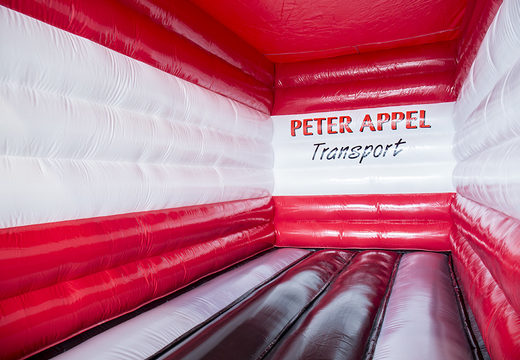 Koop online opblaasbare Peter Appel -  vrachtwagen springkussen op maat  bij JB Promotions Nederland. Vraag nu gratis ontwerp voor opblaasbare luchtkussens in eigen huisstijl 