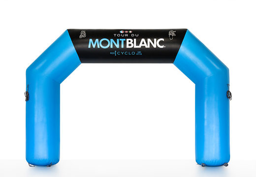 De Montblanc opblaasbare finishboog laten maken bij JB Promotions Nederland. Vraag nu gratis ontwerp aan voor de montblanc reclameboog