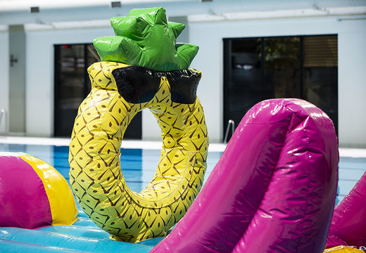 Flamingo Run stormbaan voor zowel jong als oud bestellen. Koop opblaasbare zwembadstormbanen nu online bij JB Inflatables Nederland