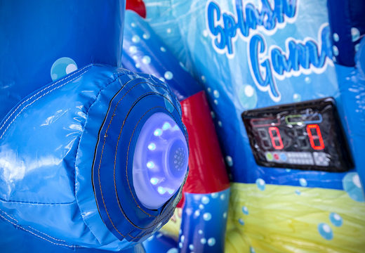 Haal inflatable IPS Ninja Splash met een waterspuit voor zowel jong als oud. Koop opblaasbare opblaasbare waterspelen nu online bij JB Inflatables Nederland 