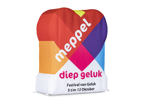 Meppel diep geluk logo vergroting kopen. Bestel nu opblaasbare productvergrotingen online bij JB Inflatables Nederland