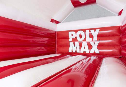 Bestel nu op maat gemaakte Polymax - a frame springkussen bij JB Promotions Nederland ideaal voor promotionele doeleinden. Koop online opblaasbare reclame springkussens in verschillende soorten en maten