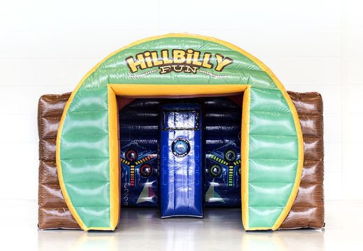 Opblaasbare Hilly Billy Fun arena in thema IPS voor zowel indoor als outdoor bestellen. Koop opblaasbare stormbanen nu online bij JB Inflatables Nederland