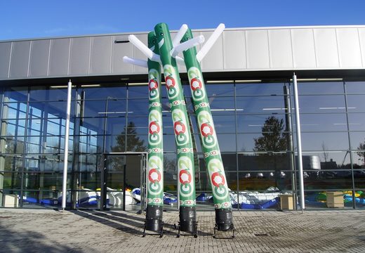 Maatwerk opblaasbare Go2 skydancer bestellen bij JB Inflatables Nederland. Vraag nu gratis ontwerp aan voor opblaasbare airdancer in eigen huisstijl