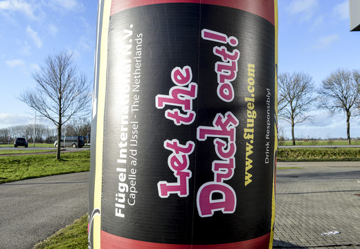 Flügel productvergroting fles bestellen. Koop opblaasbare productvergrotingen online bij JB Inflatables Nederland