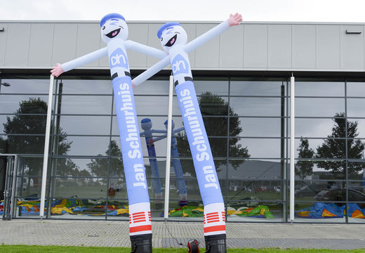 Maatwerk Albert Heijn 3D skydancers opblaasbaar bestellen bij JB Inflatables Nederland. Vraag nu gratis ontwerp aan voor opblaasbare airdancer in eigen huisstijl