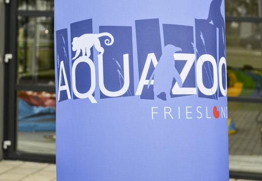 Maatwerk AquaZoo Friesland skydancer opblaasbaar bestellen bij JB Inflatables Nederland. Vraag nu gratis ontwerp aan voor opblaasbare skytubes in eigen huisstijl
