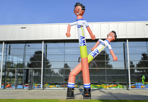 Gepersonaliseerde Sky Radio 3D skydancer laten maken bij JB Promotions Nederland. Promotionele inflatable tubes in alle soorten en maten razendsnel op maat gemaakt