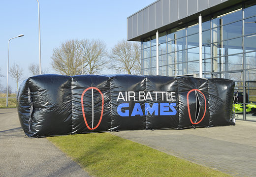 Opblaasbare maatwerk lasergame air battle arena voor zowel jong als oud bestellen. Koop opblaasbare arena nu online bij JB Promotions Nederland