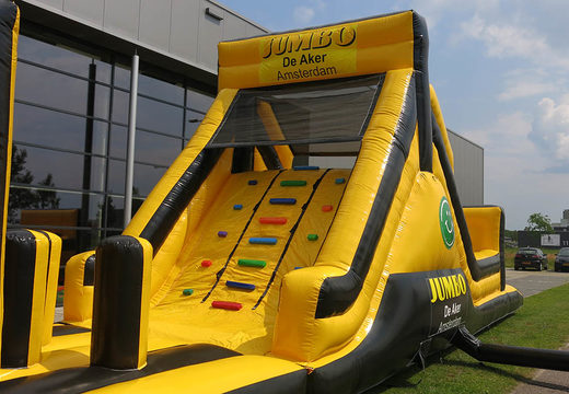 Inflatable Jumbo stormbaan kopen voor jong en oud. Bestel opblaasbare stormbanen nu online bij JB Promotions Nederland