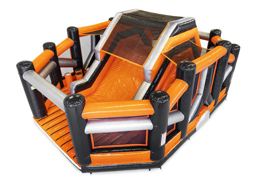 Koop opblaasbare 40-delige giga Dodge or Slide modulaire stormbaan voor kids. Bestel opblaasbare stormbanen nu online bij JB Inflatables Nederland