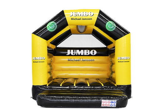 Bestel nu op maat gemaakte Jumbo - A Frame  springkussen bij JB Promotions Nederland. Maatwerk opblaasbare reclame springkussens in verschillende soorten en maten te koop