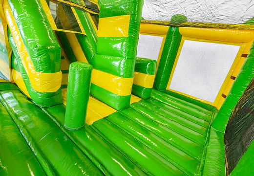 Promotionele op maat gemaakt Rentalman Slidebox springkussen kopen bij JB Promotions Nederland. Bestel nu opblaasbare reclame luchtkussens in eigen huisstijl bij JB Inflatables Nederland
