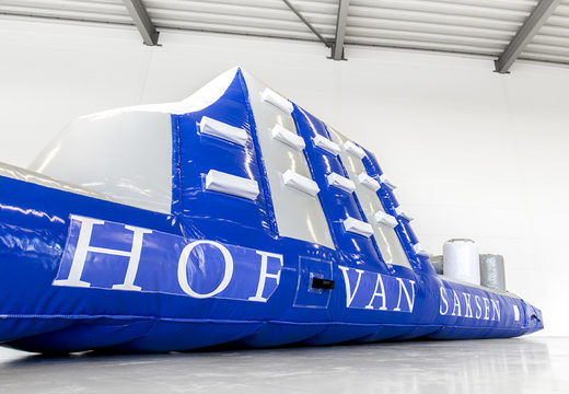 Inflatable Hof van Saksen waterstormbaan kopen voor jong en oud. Bestel opblaasbare stormbanen nu online bij JB Promotions Nederland