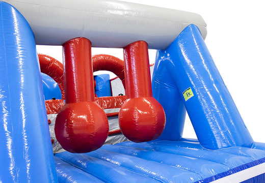 Koop opblaasbare 40-delige giga Way Out modulaire stormbaan voor kids. Bestel opblaasbare stormbanen nu online bij JB Inflatables Nederland
