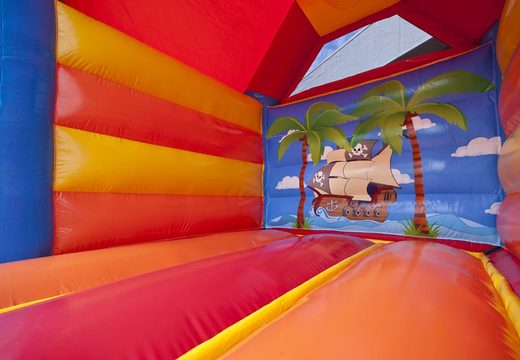 Midi springkussen kopen in piraat thema voor kinderen. Bestel springkussens online bij JB Inflatables Nederland
