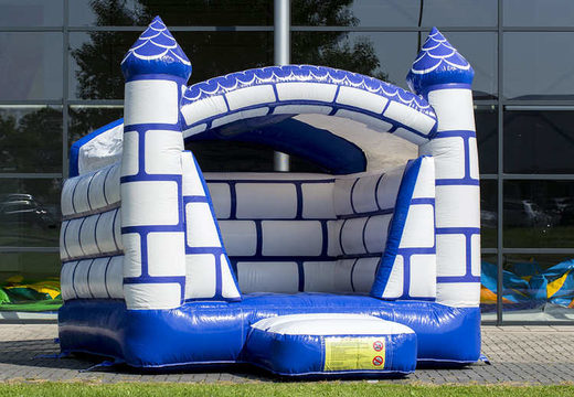 Mini overdekt luchtkussen in kasteel thema voor kinderen kopen. Koop luchtkussen online bij JB Inflatables Nederland