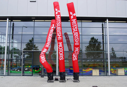 Bestel gepersonaliseerde Mitsubishi Skytube online bij JB Promotions Nederland. Promotionele inflatable tubes in alle soorten en maten razendsnel op maat gemaakt