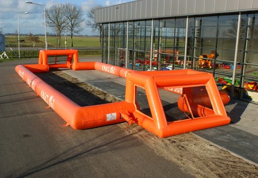 Inflatable opblaasbare ING voetbalboarding voor diverse evenementen bestellen. Koop een voetbalboarding nu online bij JB Inflatables Nederland