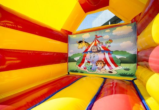Midi luchtkussen bestellen in circus thema voor kinderen. Bestel nu luchtkussens online bij JB Inflatables Nederland