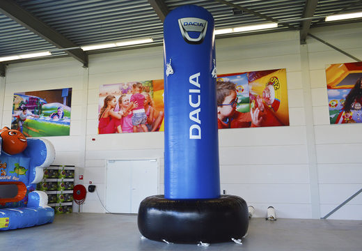 Bestel opblaasbare Dacia Promo pilaar online. Koop opblaasbare reclamezuilen bij JB Inflatables Nederland