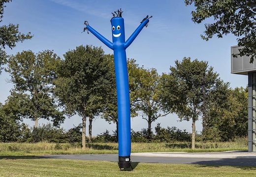 Bestel opblaasbare in 6 of 8 meter skydancers in lichtblauw direct online bij JB Inflatables Nederland. Alle standaard opblaasbare airdancers worden razendsnel geleverd