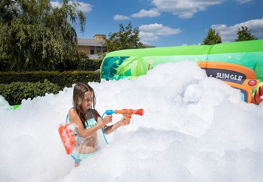 Inflatable schuim bubble boarding in jungle thema kopen voor kinderen