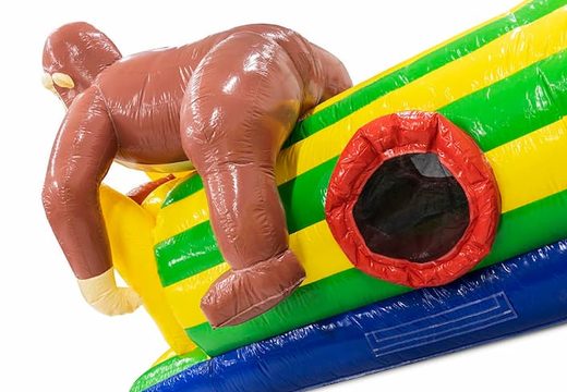 Play and fun gorilla kruiptunnel springkussen kopen voor kinderen. Bestel springkussens online bij JB Inflatables Nederland